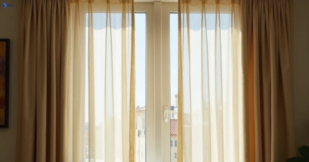 Dull dusty drapes in connells-point-nsw before professional cleaning